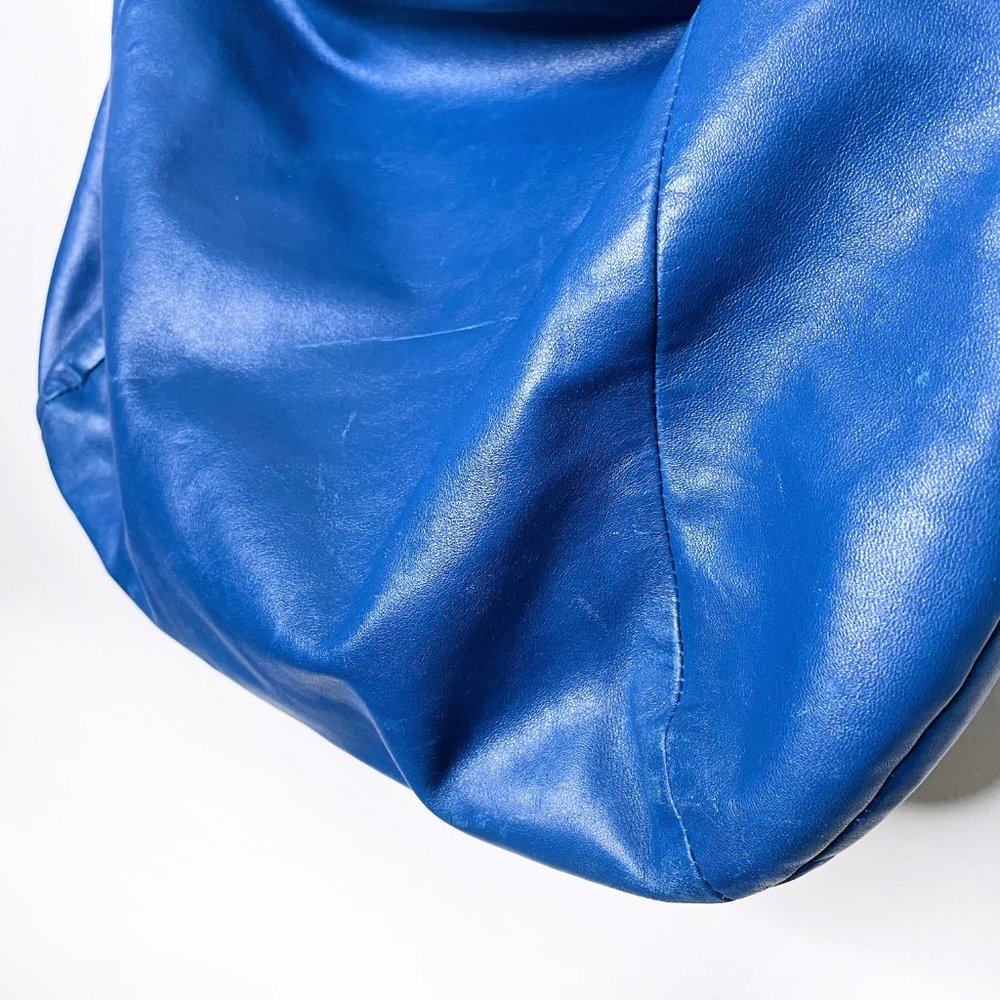 ⚡️SOLD⚡️ coach large blue leather kristin hobo bag - Picture 8 of 15